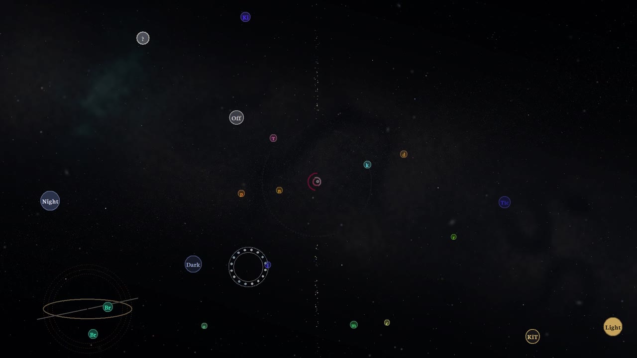 Cosmos, one of Night's faces, a frame from six seconds of KiT left to run on its own